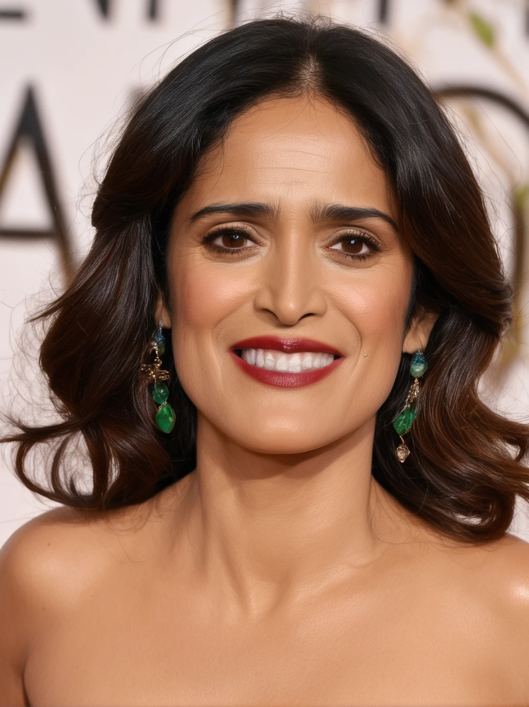 SalmaHayekPinaultXle, smile