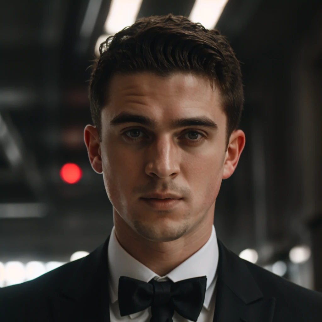 DLSR photo of brenderbesecker person using a tuxedo, face portrait, in blade runner, daylight, professional photography, high resolution, detailed photo, RAW, still film, f/16, uhd, hdr, 4k  <lora:brenderbesecker_41400:1>