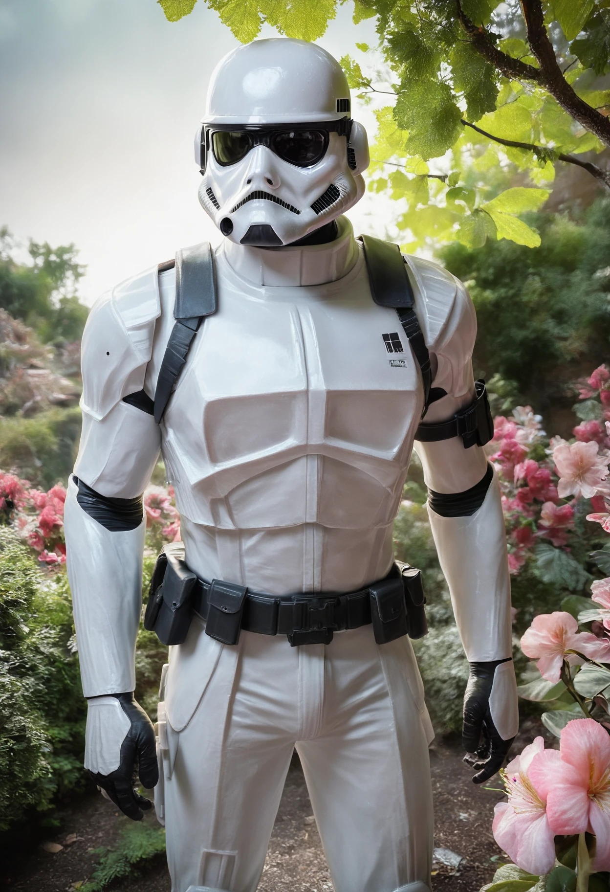 score_9, score_8_up, score_7_up, photo of fl0rRos1ta flower bush, source_starwars, man stormtrooper, muscular, dawn, realistic, photography, cinematic, cinema still, volumetric lighting  <lora:fl0rRos1ta_v111-000003:0.8>