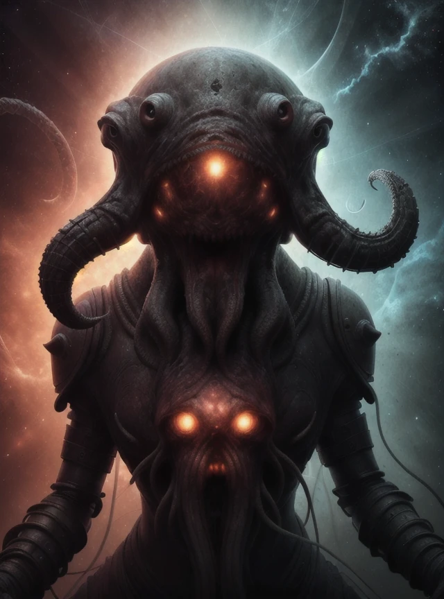 absurdres, sharp focus, clear focus, intricate details, professional photograph of (cthulhu:1.5, monster:1.2) wearing armor made of (circuitrytech:1.3), scifi, drinking from the skull of an enemy,
<lora:CosmicEldritchTech:0.85> (eldritchtech:1.3), 
<lora:blurXL:0.75> blur, portrait, <lora:EnvyNIghtmareXL01:0.8>,
 <lora:mao1_XL_reg1_:1> sweater_top <lora:l_wnk_we_sd_64_32:1> winking expression