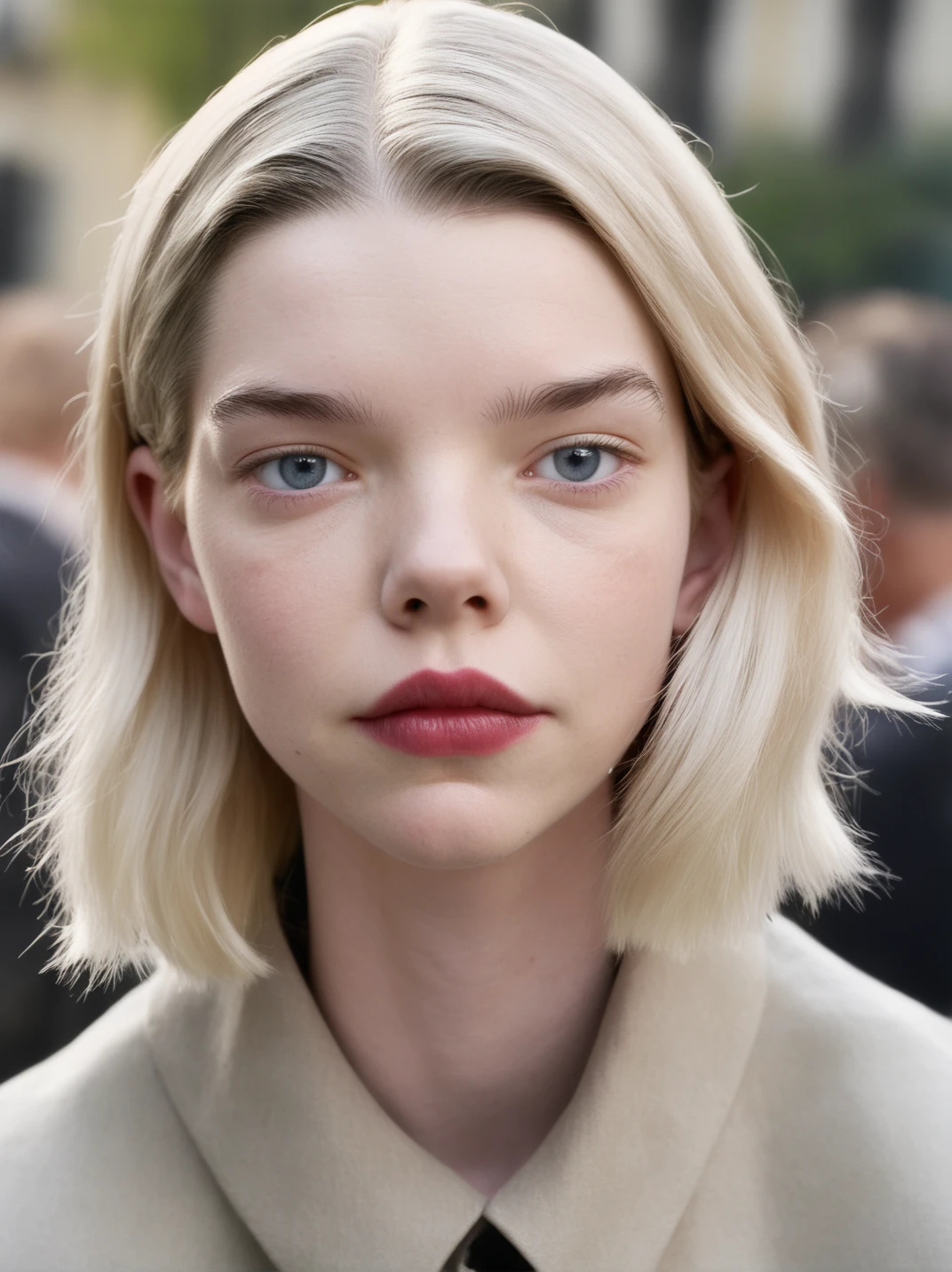 AnyaTaylorJoy, neutral expression