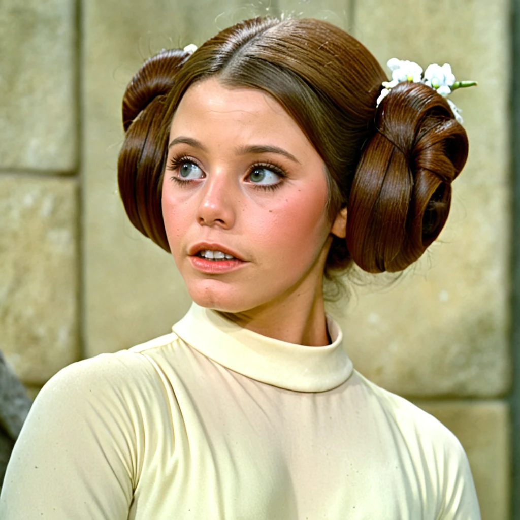 yednasus, hair dressed as princess leia <lora:Susn Dey SDXL:1>