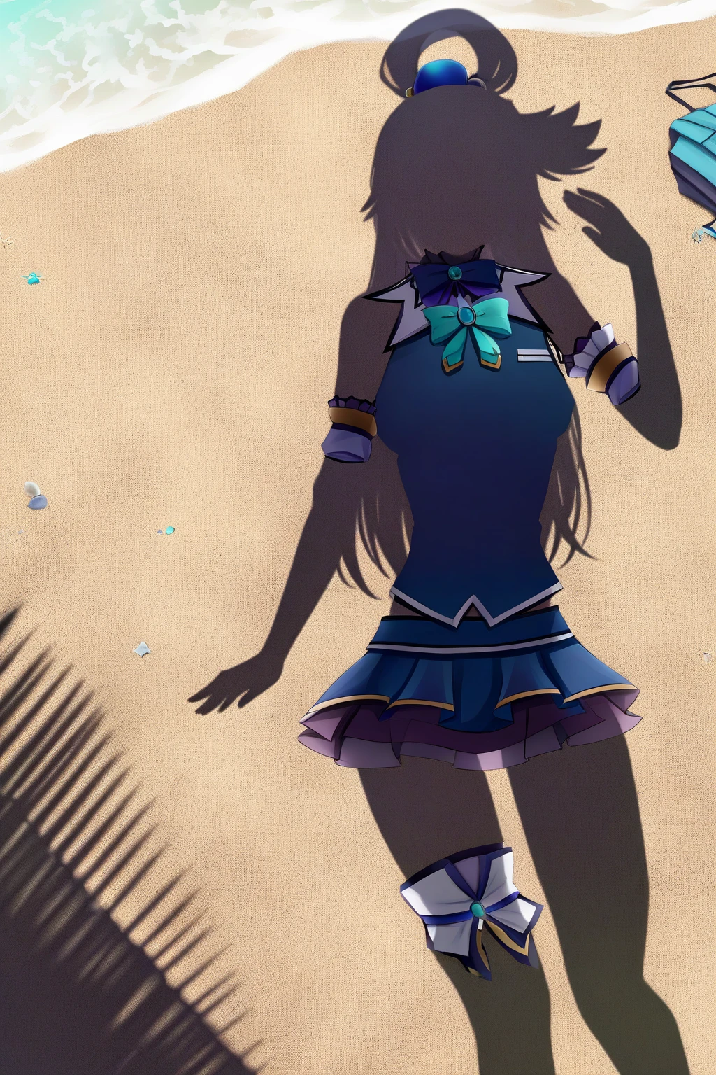 dressed shadow meme sdxl