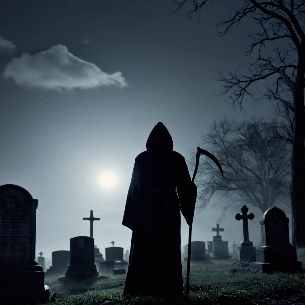 Grim Reaper cinematic style XL + SD1.5 + F1D