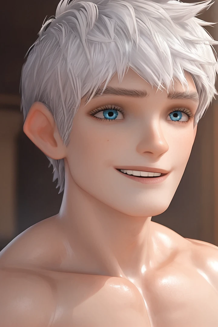 score_9, score_8_up, score_7_up, source_anime, source_explicit
jackfrost, solo, white hair, blue eyes, shirtless, muscular, adult, upper body, shirtless, muscular, no shirt, smile
<lora:detail:1> <lora:Smooth Anime:1> <lora:Jack_Frost_-_Rise_of_the_Guardians:1> <lora:Expressive_H-000001:1>