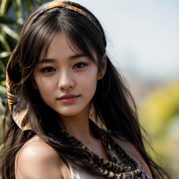 Masterpiece, best quality, ultra detailed, High resolution, 4K, 4K portrait, 8K, 8K portrait, 16K, 16K portrait, Unity 8K wallpaper, extremely detailed CG, Realistic, Raw photo, Real person, Portrait photography, photorealistic, dark eyes, IZUMI SAKAI