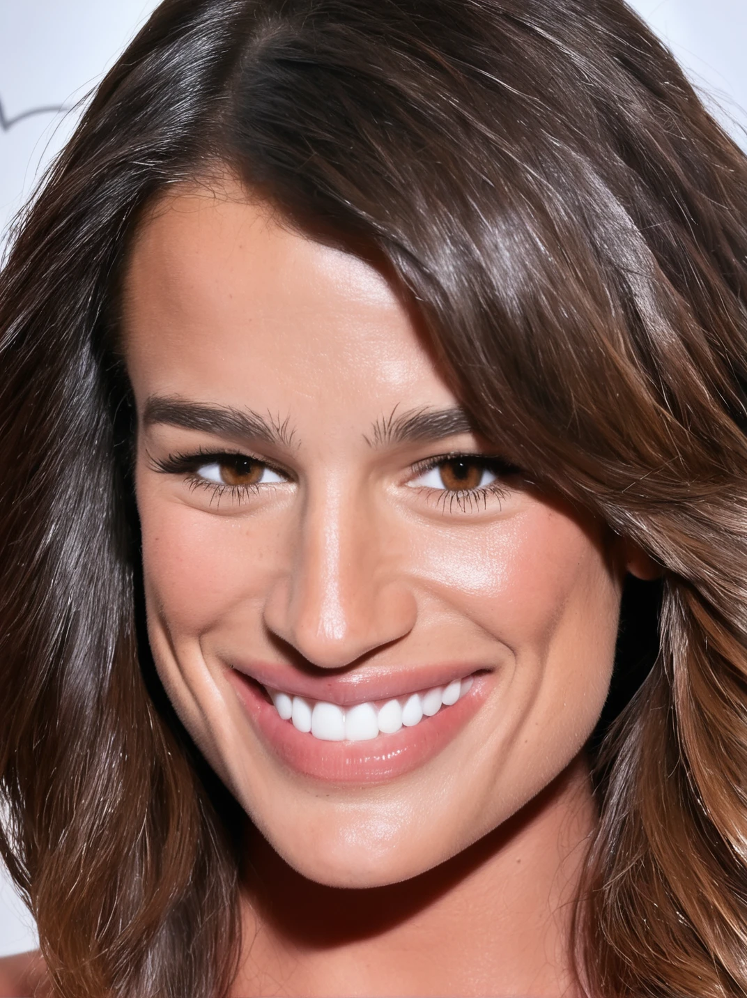 LeaMicheleXle, smile