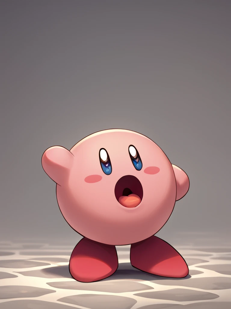 score_7_up, score_8_up, score_9, masterpiece, perfect face, high quality, source_cartoon, (solo,) <lora:Kirby_-_Nintendo:1>kirby, mouth open, sucking,