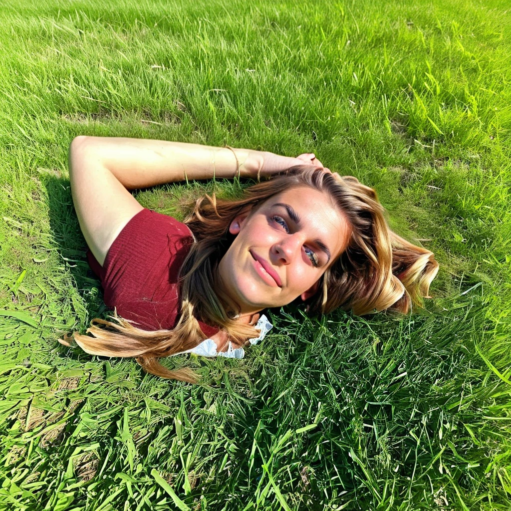 sd3grl, Girl Lying on Grass <lora:SD3_Girl_Lying_on_Grass:1>
