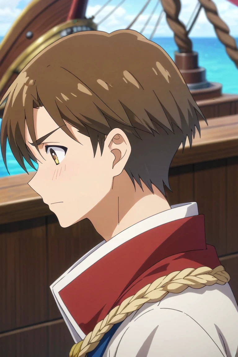 score_9, score_8_up, score_7_up, source_anime, rating_safe, , anime screencap, , , , depth of field, 1boy, solo, male focus, <lora:kanji_ike_pony:0.78>, kanji_ike, brown hair, brown eyes, short hair, close-up, pirate ship, dark, looking back, nervous, , <lora:sdxl_lightning_8step_lora:1>