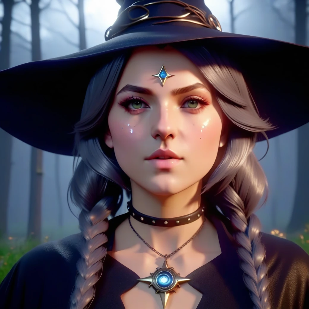 beautiful hypnotizing witch,8K unreal engine render photorealistic   <lora:ArevikSDXL:1>