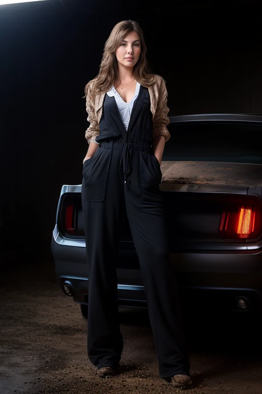 DEN_connie_carter,
(working in a garage on a mustang car engine covered in oil and dirt wearing a dirty jumpsuit, mechanic, working on a car, engine:1.2), bokeh, f1.4, 40mm, photorealistic, raw, 8k, textured skin, skin pores, intricate details <lora:epi_noiseoffset2:1>, epiCRealism <lora:ClothingAdjuster3:-1>