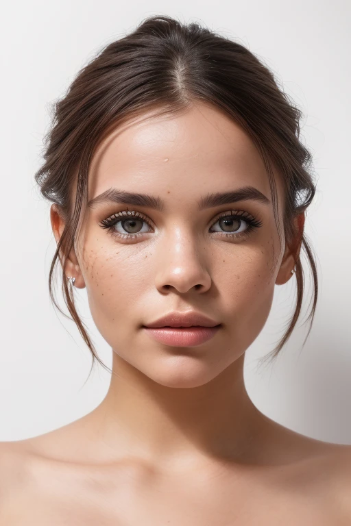 DEN_ariane_arianehu,
((headshot:1.1) portrait on a bright white background, (headshot:1.2), face focus, intricate (beautiful eyes:1.2), (wide open eyes:1.1), Big eyes, clean photo, side lighting, low contrast, low saturation:1.2), bokeh, f1.4, 40mm, photorealistic, raw, 8k, textured skin, skin pores, intricate details <lora:epi_noiseoffset2:1>, epiCRealism