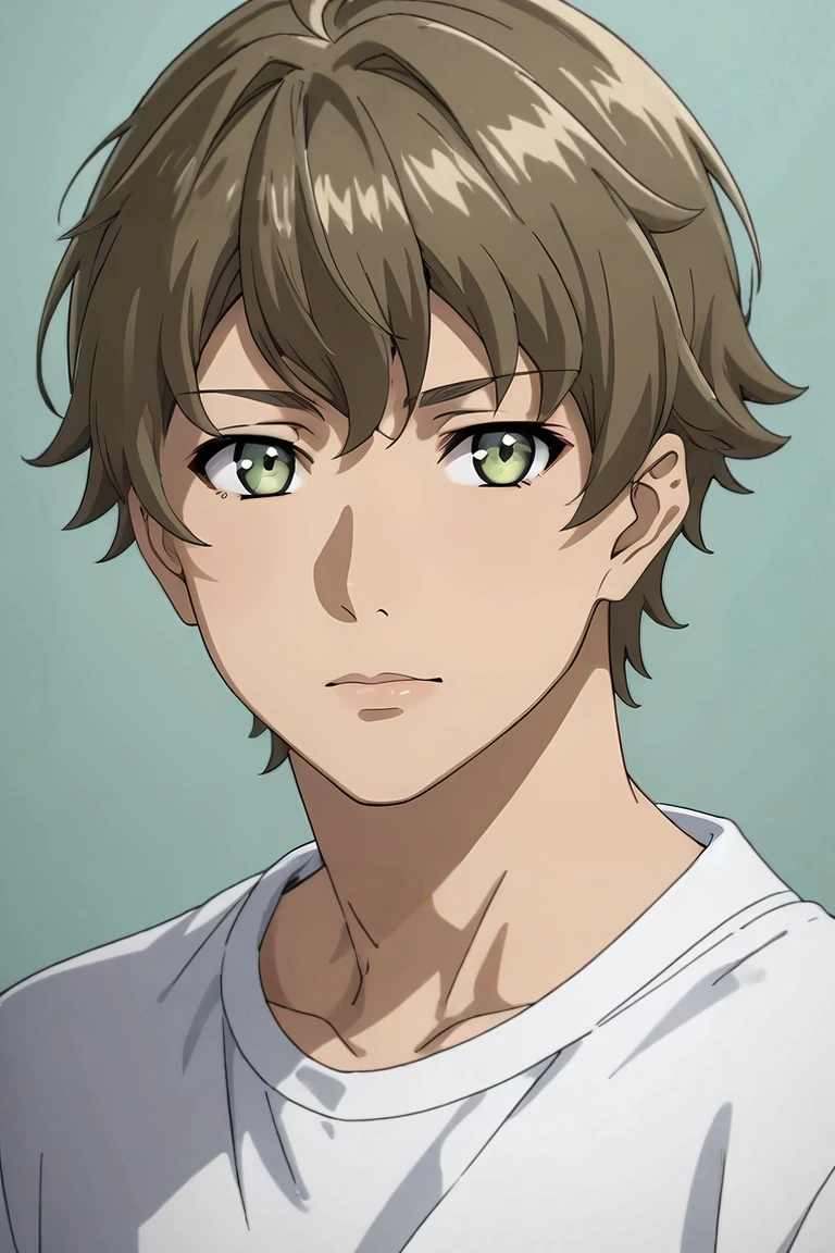 score_9, score_8_up, score_7_up, source_anime, rating_safe, , (realistic:0.6), looking at viewer, , 1boy, solo, male focus, <lora:yuuma_kunimi_pony:0.9>, yuuma_kunimi, brown hair, green hair, green eyes, short hair, , , <lora:sdxl_lightning_8step_lora:1>