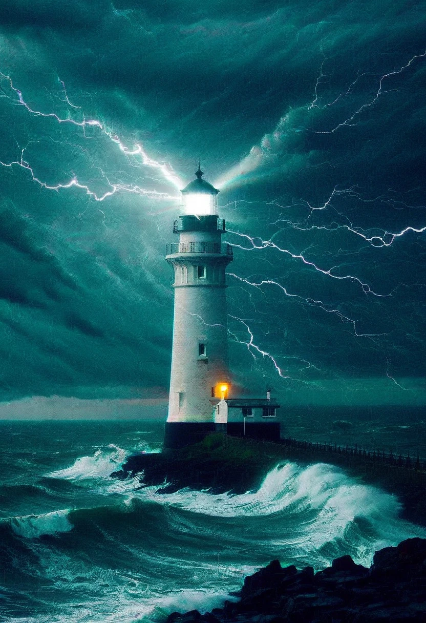 anomaly, a lighthouse in a storm