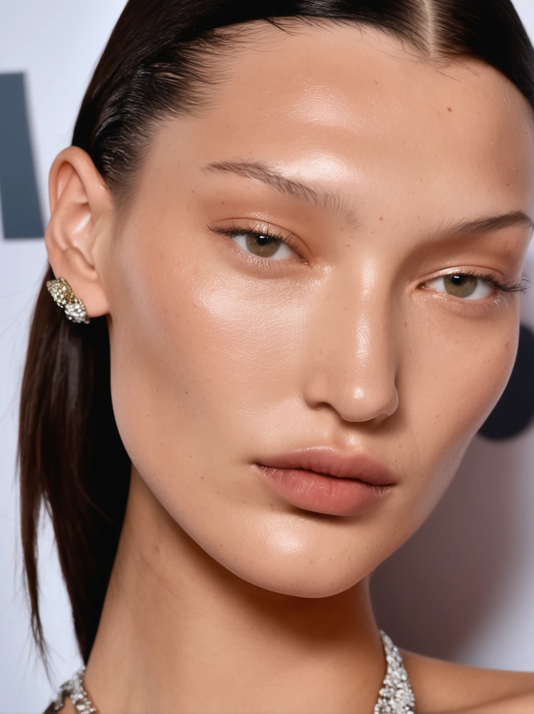 BellaHadidExl, neutral expression