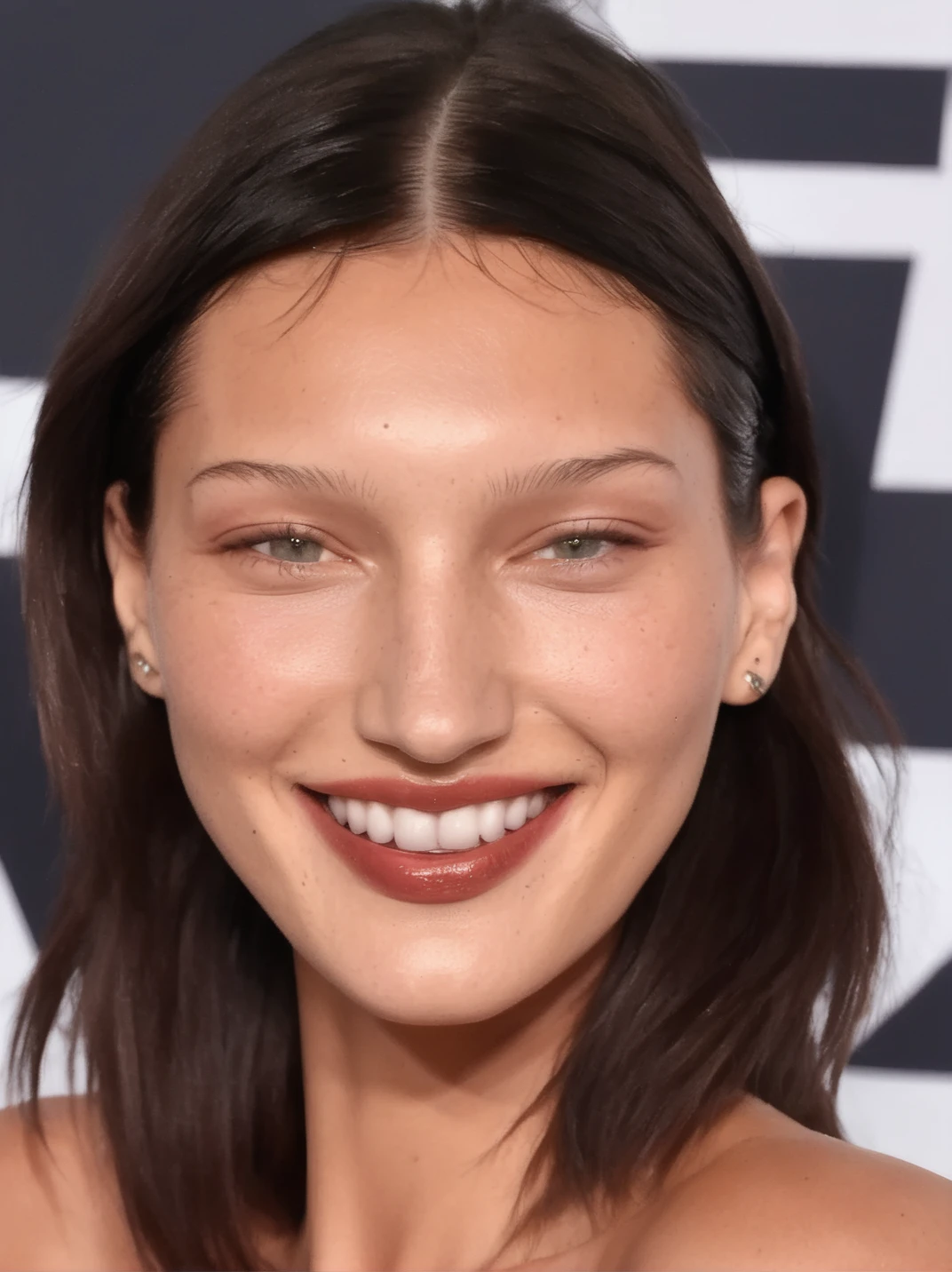 BellaHadidExl, smile