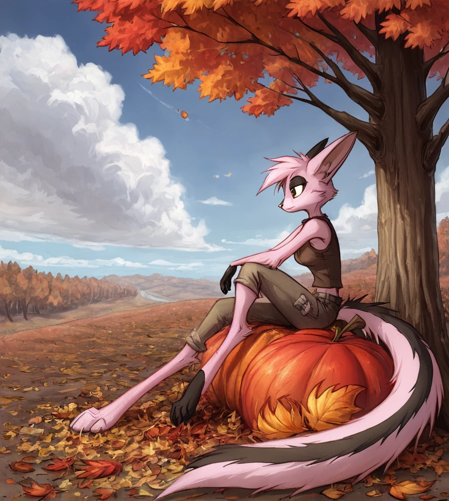 score_9, score_8_up, score_7_up,  source_anime, BREAK
viriathusvayu, <lora:ViriathusPony:0.8>,
solo, tail, animal ears, furry, tree, cloud, furry female, sitting, leaf, 1girl