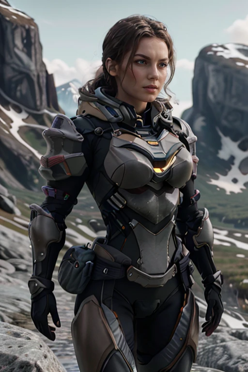 <lora:HXarmour_081:0.8>,mountain,pointe pose,, hxarmour,1girl,(light brown armour:1.3),, ultra-detailed,extremely delicate and beautiful,(by exquisite colors block),masterpiece,best quality,unreal engine 5 rendering,movie light,movie lens,movie special effects,detailed details,HDR,UHD,8K,CG wallpaper,