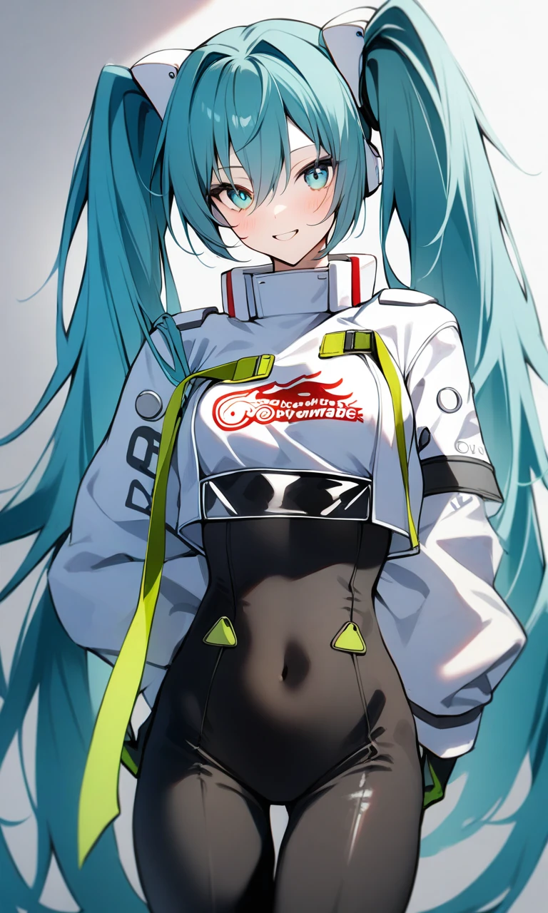 1girl, miku22, 
masterpiece, absurdres,
<lora:RacingMiku2022_XL1:1>