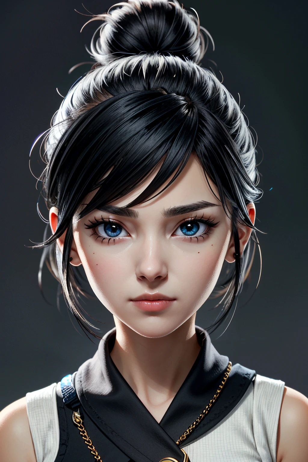 ((ultra detailed, masterpiece, absurdres))
<lora:KBOSKena:0.8>
KBOSKena, 1girl, hair bun, black hair, portrait