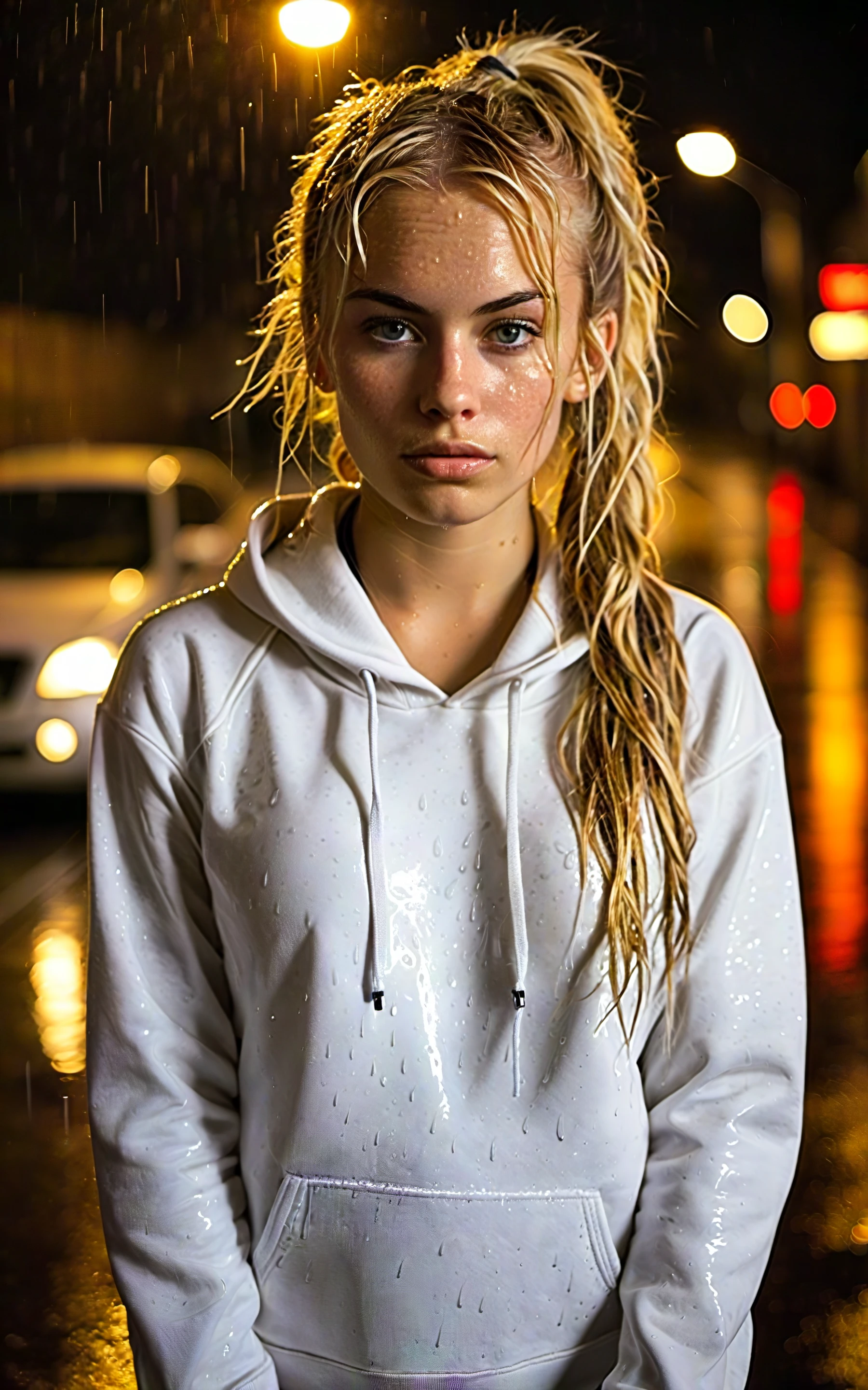 cinematic film still cinematic film still cinematic film still cinematic film still cinematic film still cinematic film still "Streetpunk" - Visualize a portrait of a 25-yr-old-woman on a city street.blonde hair,rainy night,The shot,taken from a distance,captures her (wet body:1.6) and indifferent expression in the midst of the urban night. with body sweat and wetness hinting at the city's humid atmosphere. messy hair,pigtails,white-hoodie,candid pose,head tilt,The photo,taken with a Canon EOS 5D Mark III,showcases her natural skin texture,including subtle acne (0.3),in hyperrealistic detail under soft,sharp lighting. The depth of field focuses on her,against a backdrop of soothing,muted colors and high contrast,creating a dark,yet gorgeous (1.2) and immersive night scene., . shallow depth of field, vignette, highly detailed, high budget, bokeh, cinemascope, moody, epic, gorgeous, film grain, grainy . shallow depth of field, vignette, highly detailed, high budget, bokeh, cinemascope, moody, epic, gorgeous, film grain, grainy . shallow depth of field, vignette, highly detailed, high budget, bokeh, cinemascope, moody, epic, gorgeous, film grain, grainy . shallow depth of field, vignette, highly detailed, high budget, bokeh, cinemascope, moody, epic, gorgeous, film grain, grainy . shallow depth of field, vignette, highly detailed, high budget, bokeh, cinemascope, moody, epic, gorgeous, film grain, grainy . shallow depth of field, vignette, highly detailed, high budget, bokeh, cinemascope, moody, epic, gorgeous, film grain, grainy
