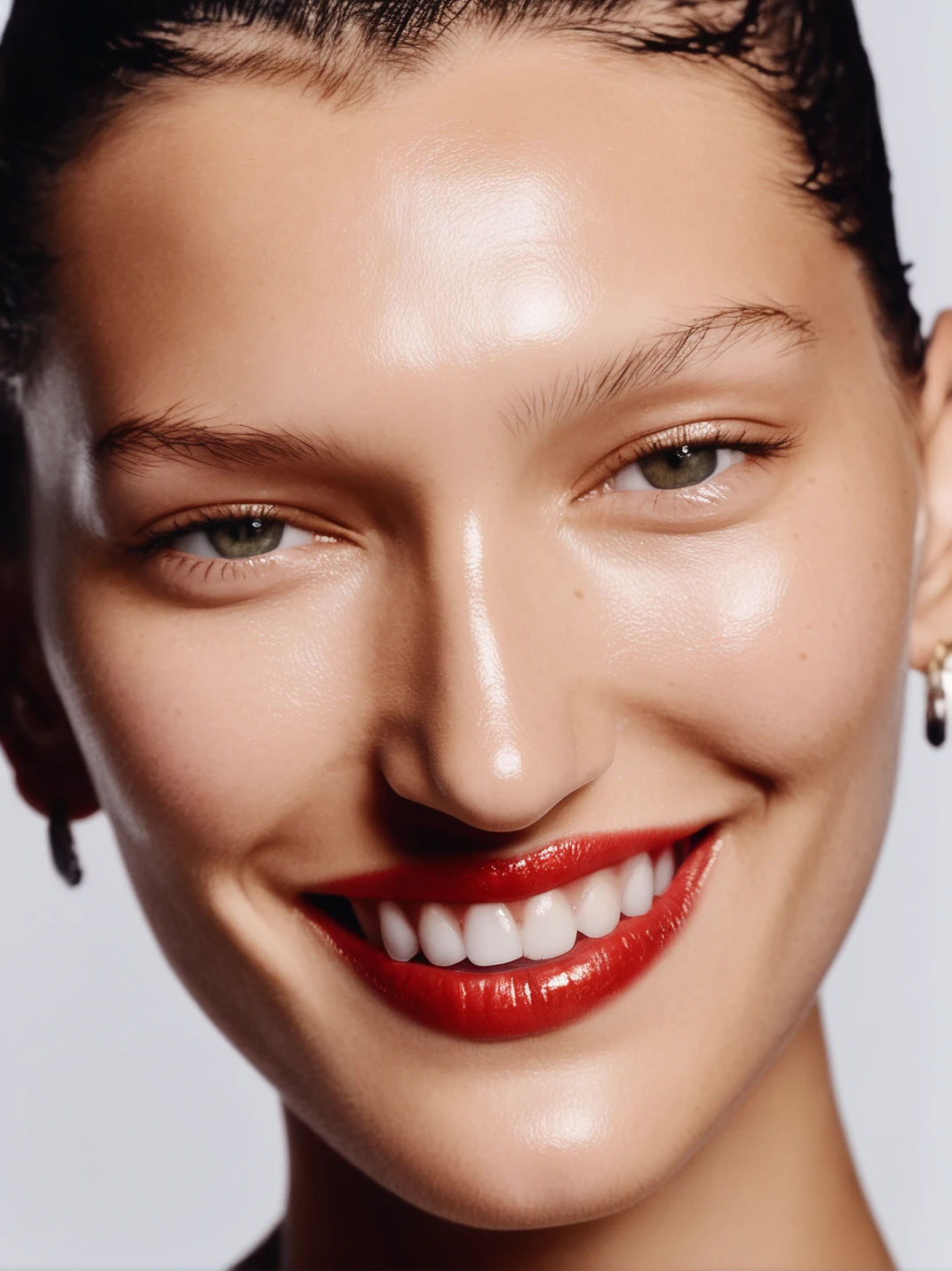 BellaHadidExl, smile