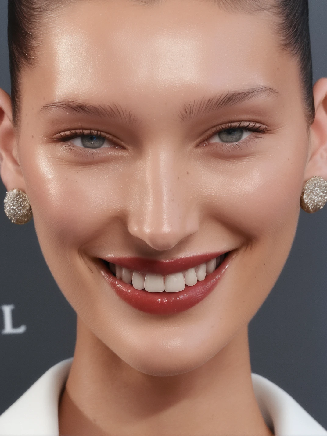 BellaHadidExl, smile