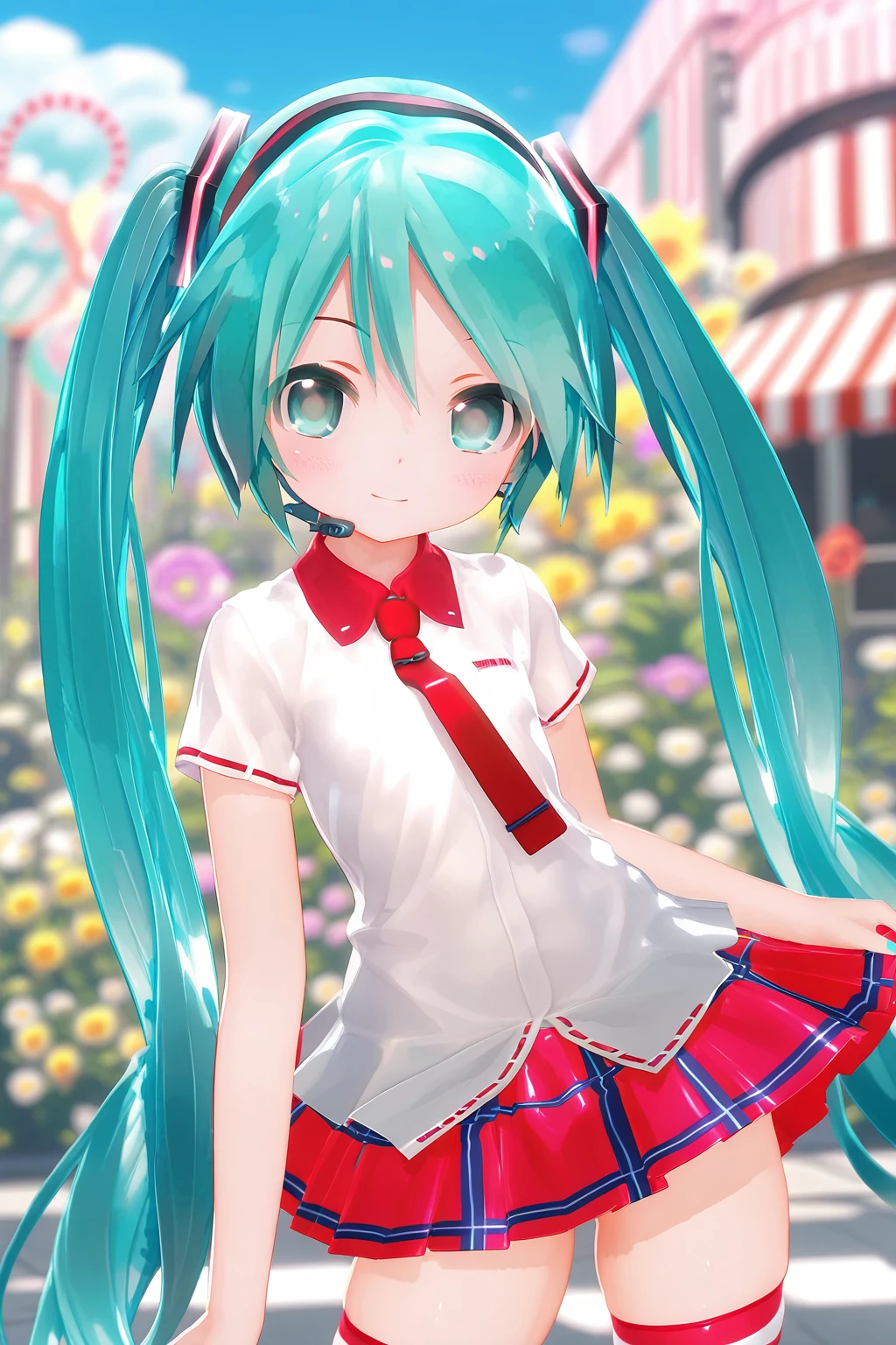 Pony XL - Appearance Miku [Hatsune Miku - 3D] v1.0