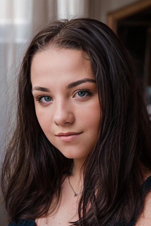 <lora:MilanaFrajerova:0.8> full color portrait of a young woman, natural light, RAW photo, subject, 8k uhd, dslr, soft lighting, film grain, Fujifilm XT3, Nikon D850