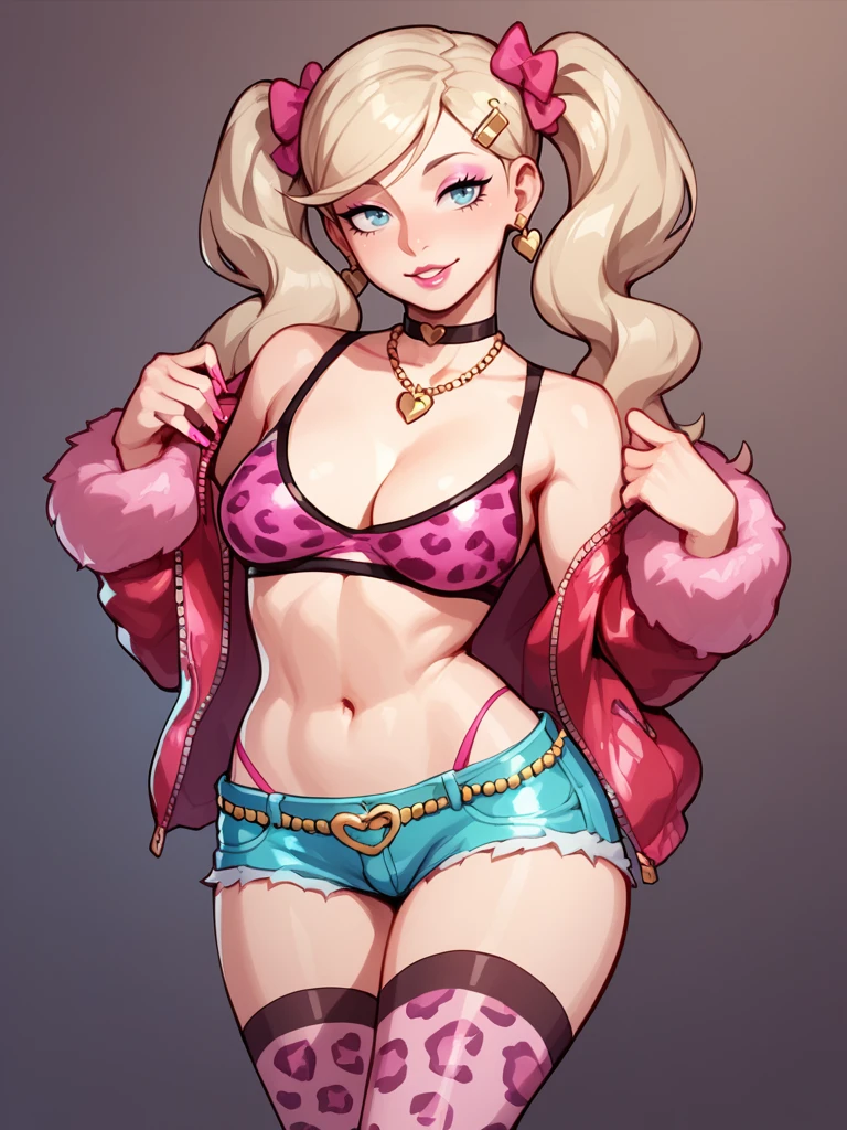 Score_9, score_8_up, score_7_up, score_6_up, source_anime, 1girl, ann takamaki, slutty_clothes, makeup, jewelry, leopard print, <lora:Concept_Slutty_Clothes:1>,BREAK, OverallDetail,