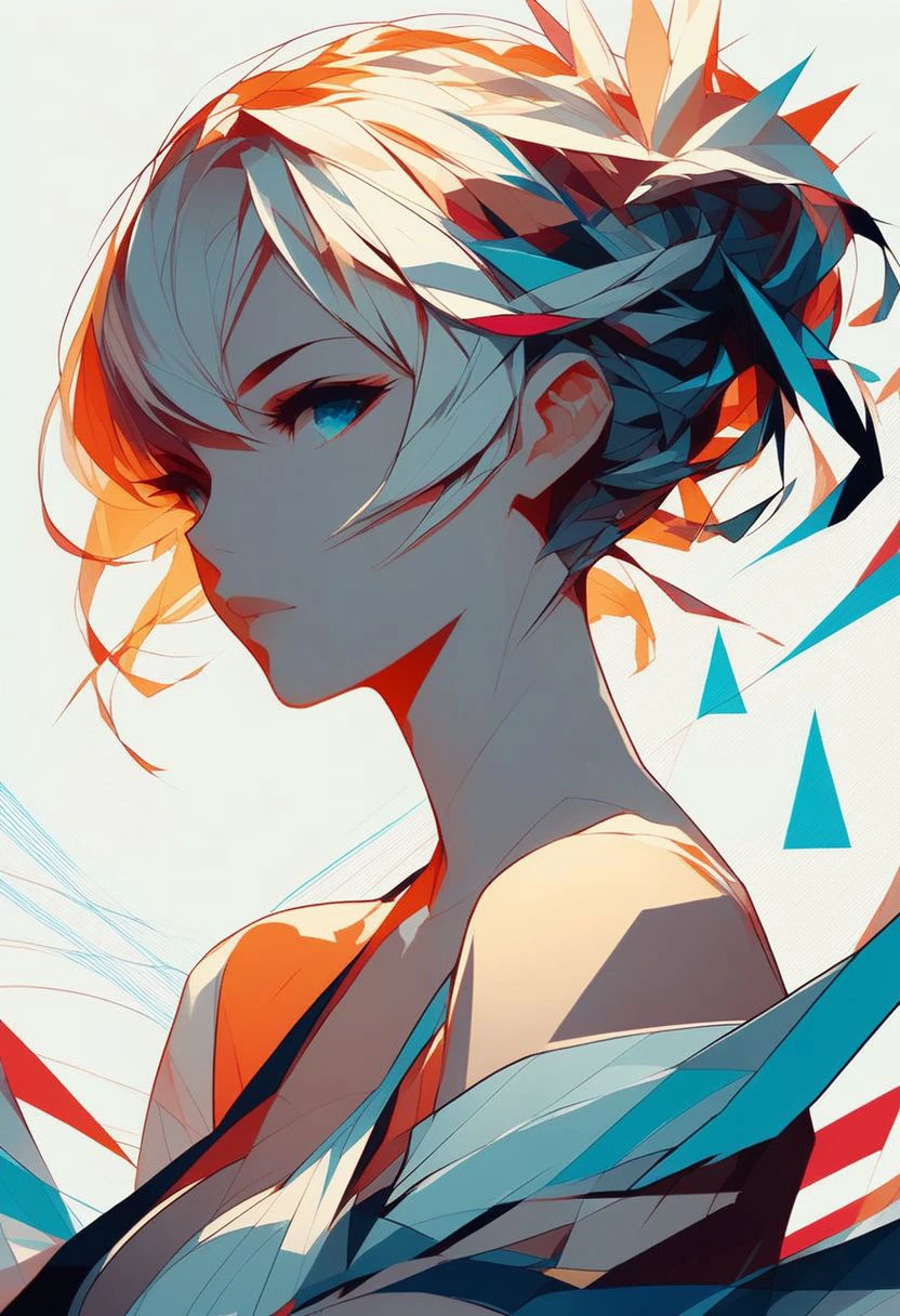 score_9, score_8_up, score_7_up, 1girl, asymmetrical composition, abstract background, modern, Geometrical, anime art style, dynamic lines, sharp focus, neon, digital illustration, <lora:dalle3-1_4:1>