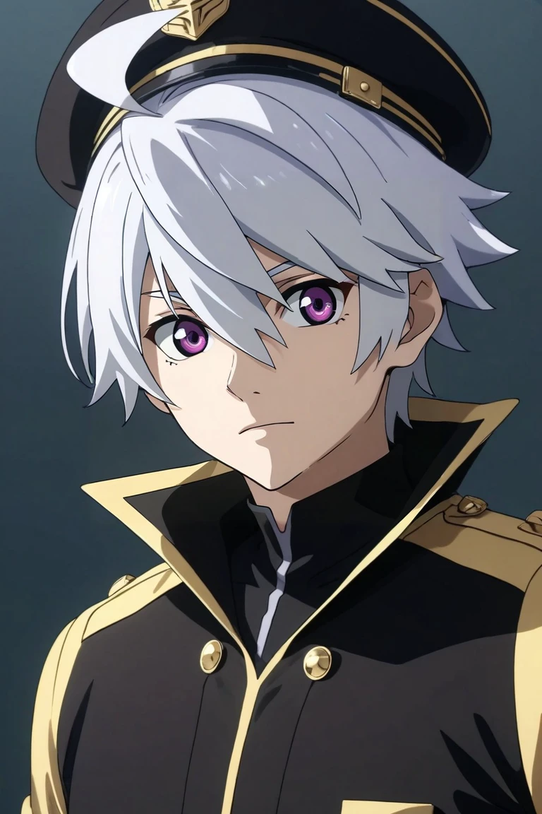 score_9, score_8_up, score_7_up, source_anime, rating_safe, , (3d:0.4), looking at viewer, , 1boy, solo, male focus, <lora:liu_mi_pony:0.86>, liu_mi, grey hair, purple eyes, short hair, hair between eyes, ahoge, , , burglar costume, <lora:sdxl_lightning_8step_lora:1>