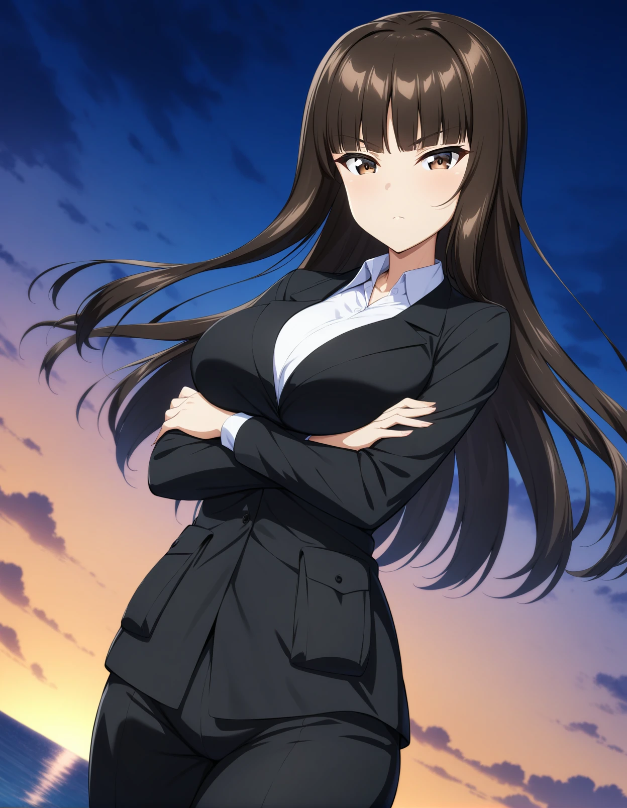[Request] Shiho Nishizumi (Girls und Panzer) / SDXL animagineXL V3.1 v1.0