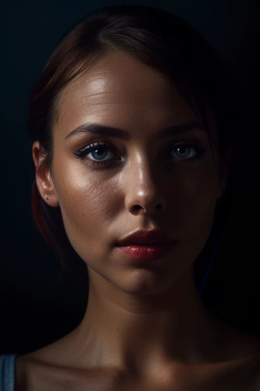 DEN_ayria_lovett_steamgirl,
((headshot:1.2) portrait on a (plain dark background:1.2), (headshot:1.2), (face focus:1.1), intricate (beautiful eyes:1.2), (wide open eyes:1.1), Big eyes, clean photo, lighting from behind, (Red lighting from the left:1.3), (Blue lighting from the right:1.3):1.2),
bokeh, f1.4, 40mm, photorealistic, raw, 8k, textured skin, skin pores, intricate details <lora:epi_noiseoffset2:1>, epiCRealism