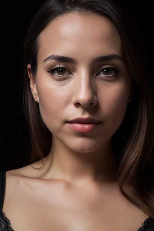 DEN_cymbaline_stylerotica,
((headshot:1.2) portrait on a (plain black background:1.2), (headshot:1.2), (face focus:1.1), (facing the camera:1.2), Head in the centre, (eye contact:1.3), (intense stare:1.1), mouth open, (facing straightforward:1.2), (forward facing:1.1), Head, face, Head focus, Head tilted down, looking slightly up at the camera:1.2),
bokeh, f1.4, 40mm, photorealistic, raw, 8k, textured skin, skin pores, intricate details <lora:epi_noiseoffset2:1>, epiCRealism
