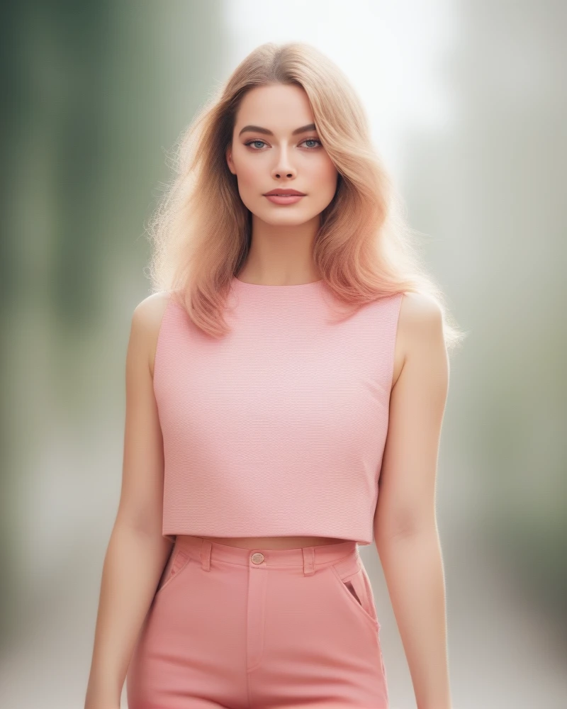 score_9, score_8_up, score_7_up, score_6_up, masterpiece, <lora:MargotPR:1>, 1girl, pink vest, pink pants, long hair,