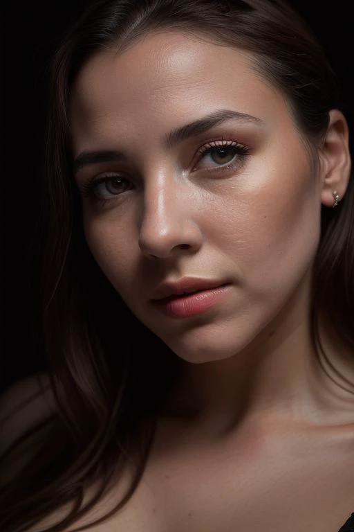 DEN_cymbaline_stylerotica,
((headshot:1.1) portrait on a plain black background, (headshot:1.2), face focus, intricate (beautiful eyes:1.2), (wide open eyes:1.1), Big eyes, clean photo, circle lighting, high contrast:1.2),
bokeh, f1.4, 40mm, photorealistic, raw, 8k, textured skin, skin pores, intricate details <lora:epi_noiseoffset2:1>, epiCRealism