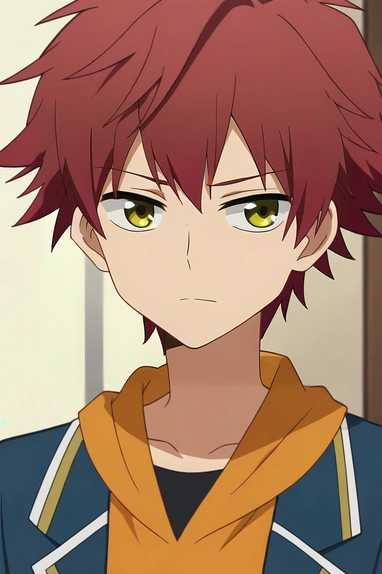 score_9, score_8_up, score_7_up, source_anime, rating_safe, , anime screencap, anime coloring, , , , 1boy, solo, male focus, <lora:theo_hamatora_pony:0.98>, theo_hamatora, red hair, yellow eyes, short hair, , , , <lora:sdxl_lightning_8step_lora:1>