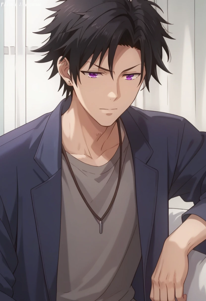 score_9, score_8_up, score_7_up, score_6_up, detailed, ,source_anime, male  focus
rui chihaya, black hair, purple eyes, blue jacket, grey shirt<lora:EMS-404436-EMS:1.000000>