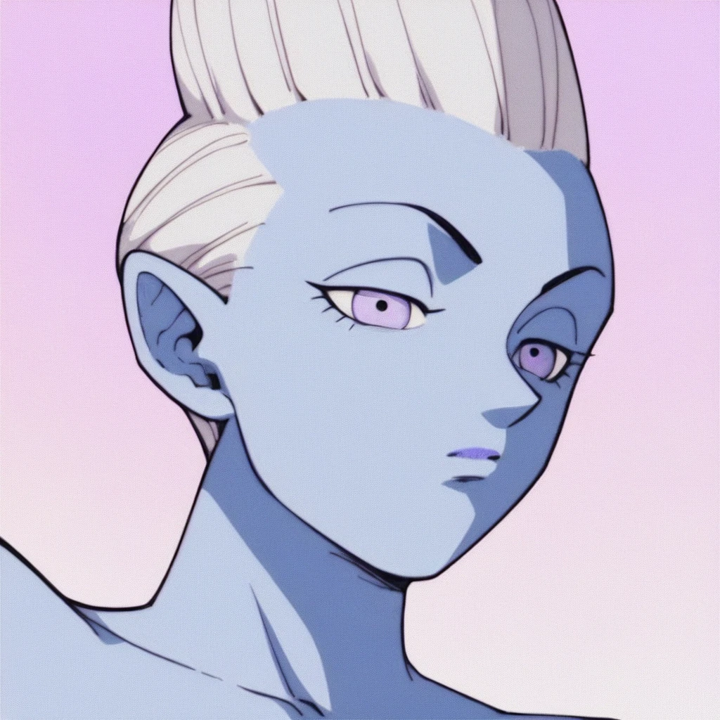 score_9,score_8_up,score_7_up,score_6_up,whis, blue skin, white hair, pointy hair,lavender eyes,naked,wide hips