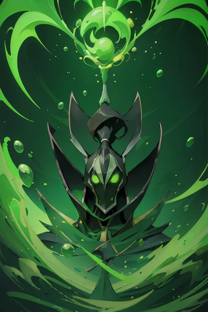 <lora:Rubick:1>, rubick, solo, male focus, 1boy, wizard, full body, perfect anatomy, green magic, green particles, dynamic pose, (magic staff:1.1), (close portrait:1.3), (symmetrical face:1.2), liquify,  <lora:Liquify:1.1>, green particles, high detailed, high quality, masterpiece, perfect, intricate detailes, aesthetic