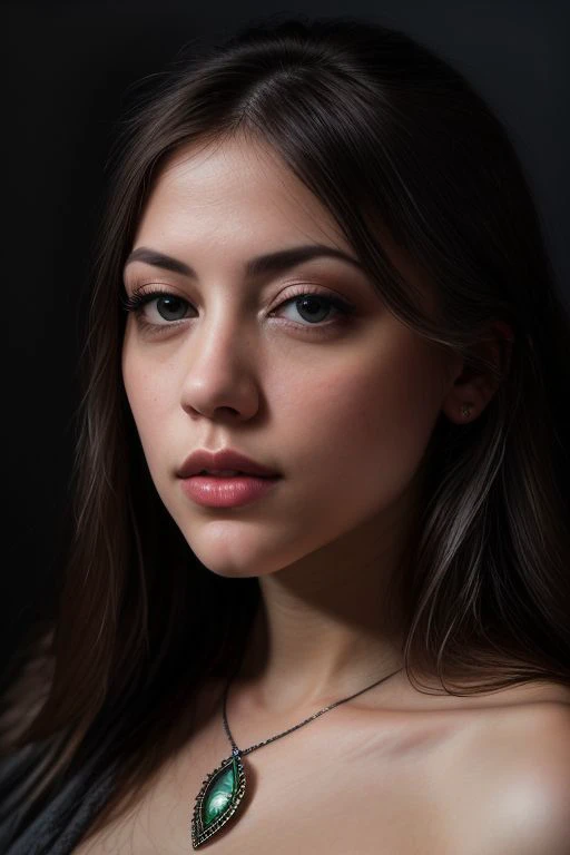 DEN_madeleine_steamgirl,
((headshot:1.2) portrait on a (plain dark grey background:1.2), (headshot:1.2), (face focus:1.1), (soft focus:1.2), low lighting, (out of focus:1.2):1.2),
bokeh, f1.4, 40mm, photorealistic, raw, 8k, textured skin, skin pores, intricate details <lora:epi_noiseoffset2:1>, epiCRealism