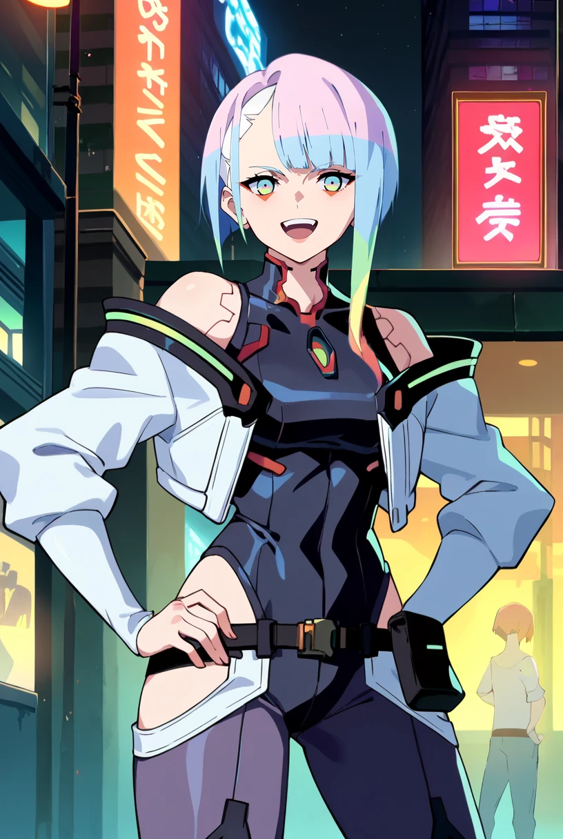 Lucy Kushinada | Pony XL | Cyberpunk: Edgerunners v1.0 (Blue tint)