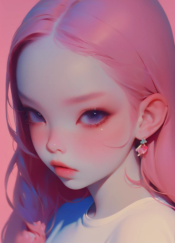 (masterpiece, best quality:1.4)  <lora:PetraVoice1.51:1> masterpiece, best quality, 1girl, close up, lips, strawberry, pink hair, hair ornament, expressionless