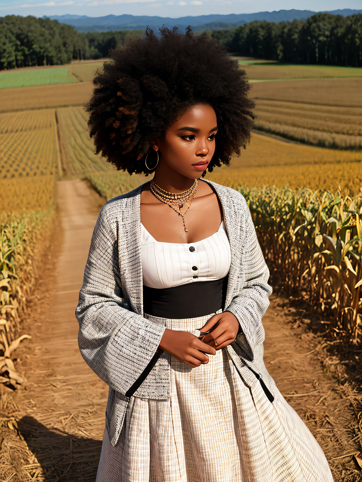 afro , tailored , tesselation , corn maze , past ,