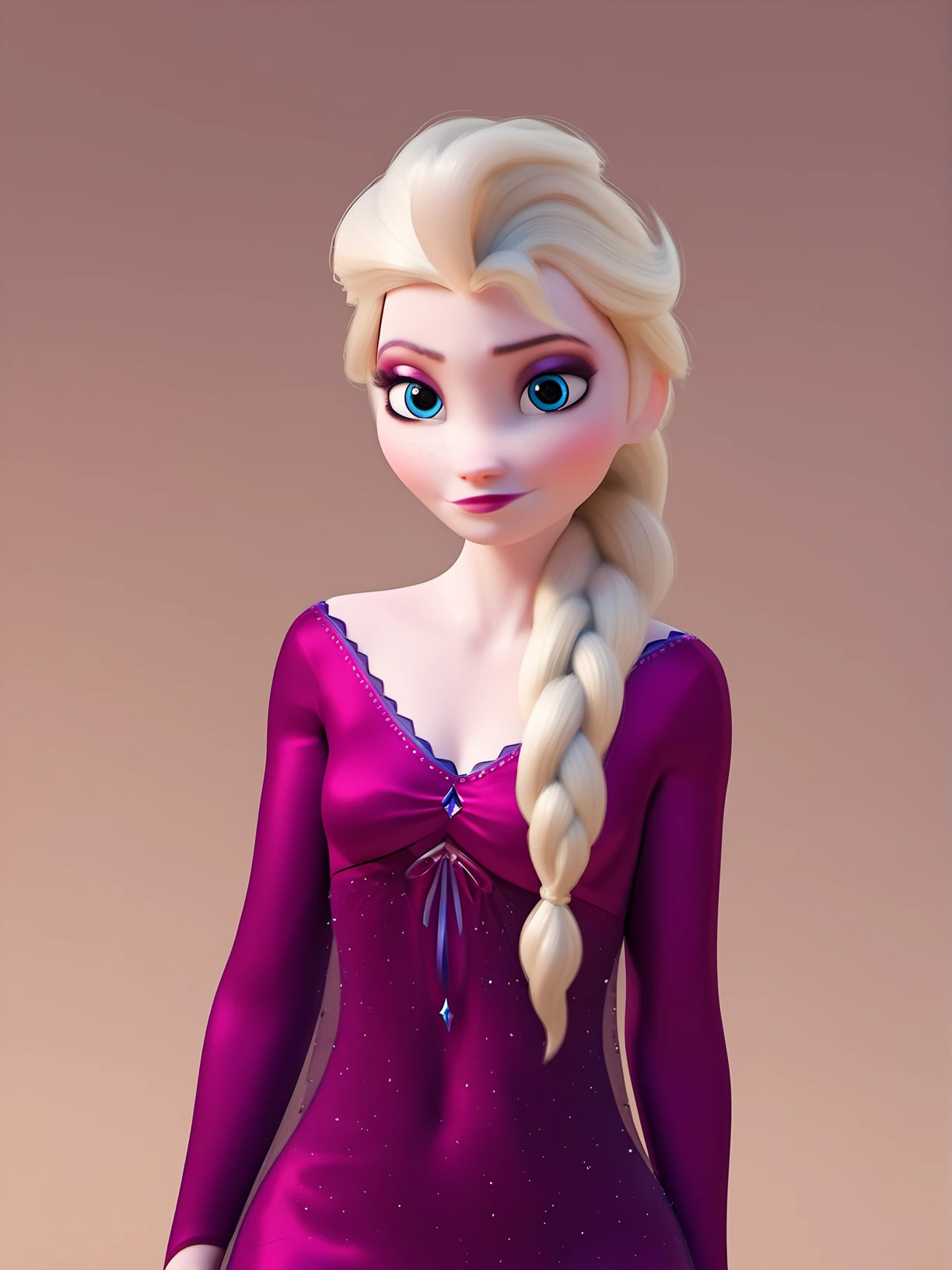 score_9, score_8_up, score_7_up, 1girl, score_6, score_5,ultra quality,35mm film,waist-up view,elsa \(frozen\), solo, closed mouth,(Elsa's Purple Nightgown, Braid on right shoulder),(purple eyeshadow, Shiny lips),outfit 6, elsa's outfit-6, elsa's outfit-6 \(outfit\), facing viewer,Opera stageï¼<lora:Elsa_Ultimate_Version_1_9_outfits-c-000008:0.9>,