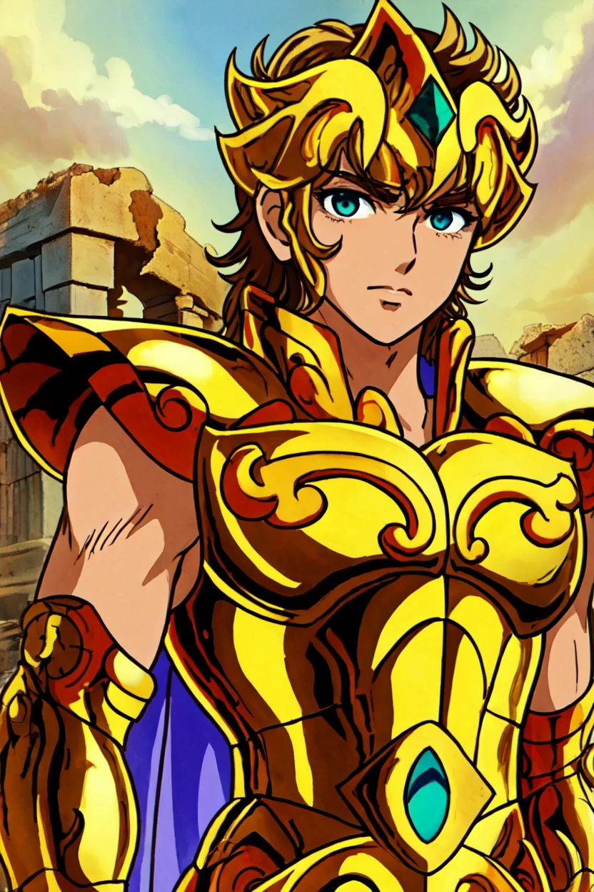 Leo Aiolia | Saint Seiya Anime V1 armor