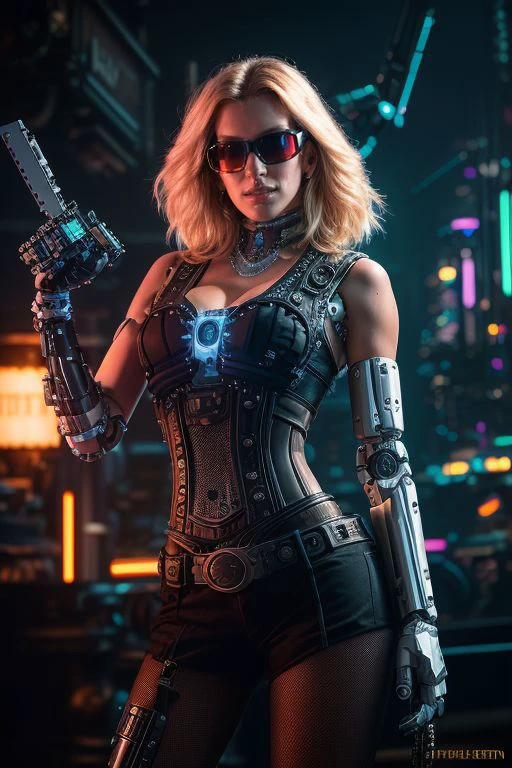 ((calidad superior)), ((obra maestra)), ((realista)), (Los detalleotorrealista:1.5), puppet, marioneta de nadera humanoides tendidos en un piso de concreto, Science-Fiction, HDR, Trazado de rayos, NVIDIA RTX, Los ultra-Highres, Irreal 5, Sub-Surface Scatterring, PBR texturizado, Post-procesamiento, Anisotropic filtering, Profundidad de campos, maximum sharpness and sharpness, Regla de los tercios、8K RAW、(Luminescent Particles:1.4)、(super-detailed CG、Unidad 8k Fondos de pantalla、lighting like a movie、destello de lente、foco nítido. Girl with lingerie, Robotic Parts, Cannons, Armas, pistola, Arte cyberpunk、arquitectura cyberpunk