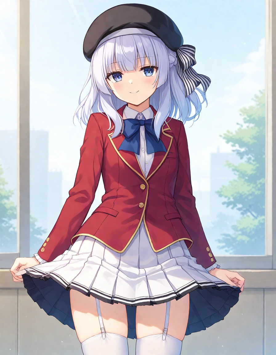 <lora:sakayanagi_arisu_XL-bf16-pony-v1:1>sakayanagi arisu, school uniform,, BREAK score_9, score_8_up, score_7_up, BREAK source_anime, best quality, masterpiece, uncensored,(clear eyes:1.2),,zPDXLpg , <lora:Hyper-SDXL-4steps-lora:1>,